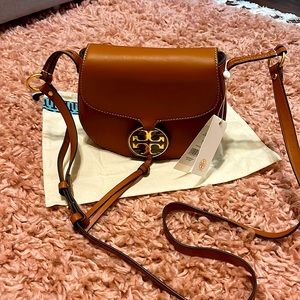 Tory Burch Miller small saddle crossbody BNWT